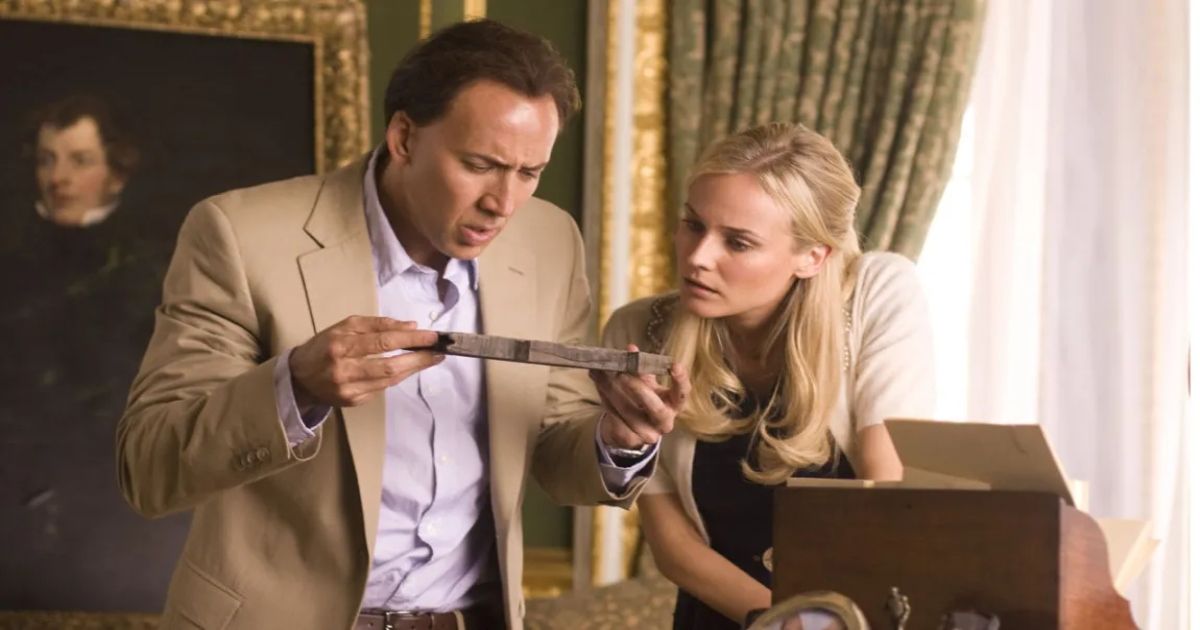 A scene from National Treasure: Book of Secrets