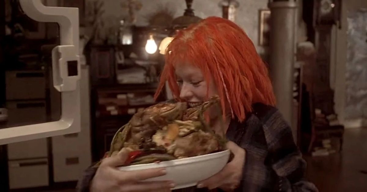 A scene from the Fifth Element