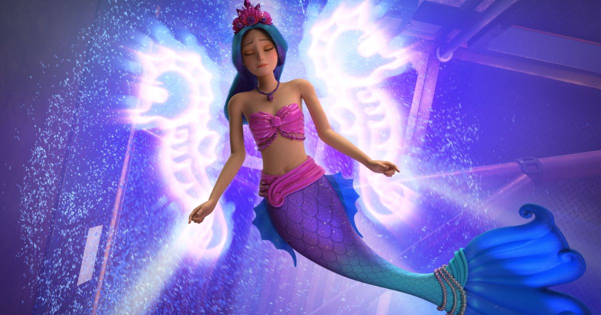 Barbie Mermaid Power Clip Magical Mermaid