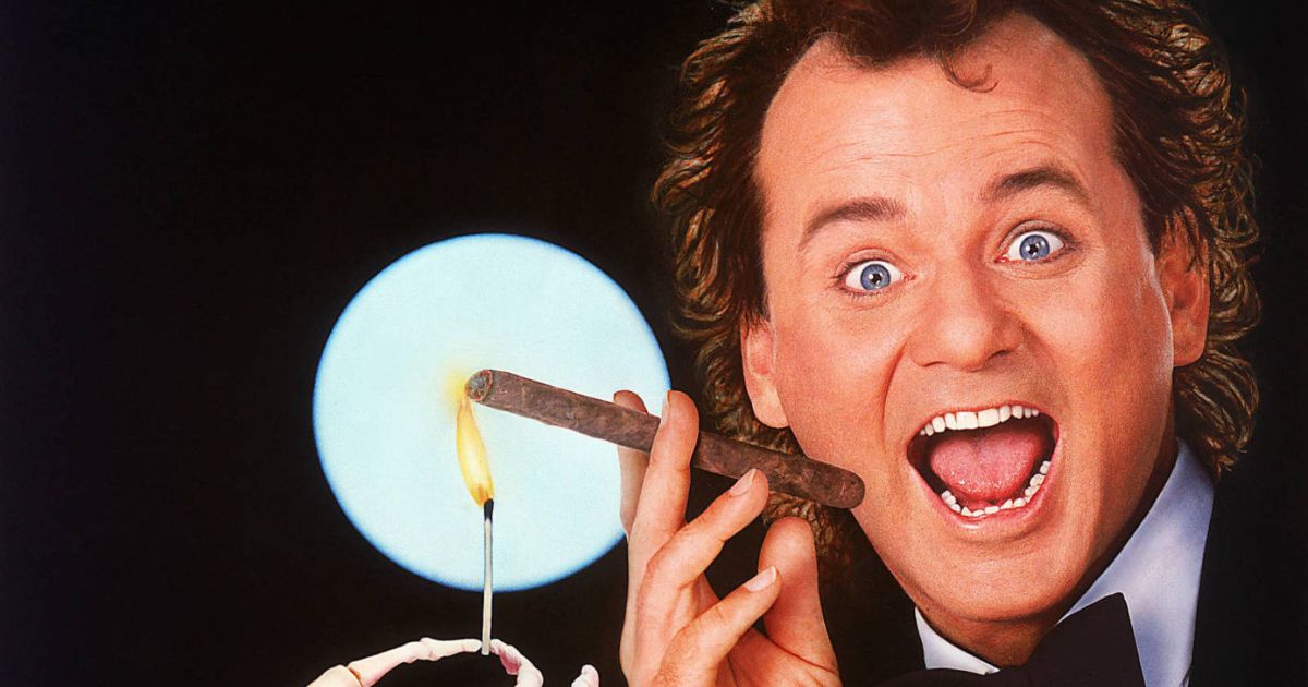 Bill Murray in Scrooged