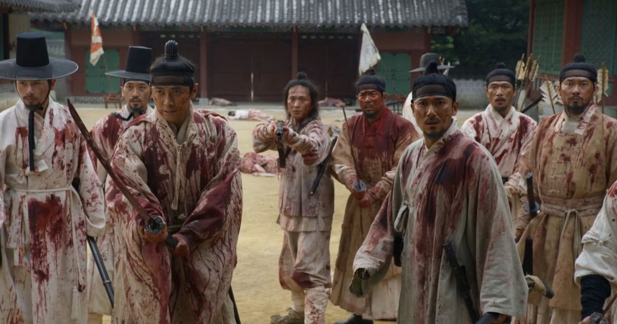 Bloody samurai in Kingdom