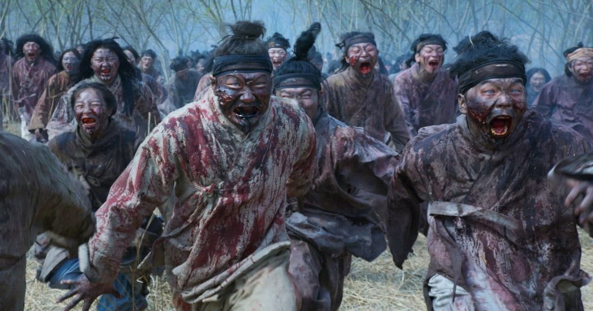 Bloody zombie samurais in Kingdom
