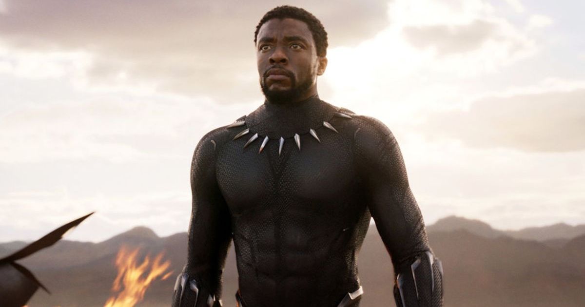 Chadwick Boseman as T'Challa in Black Panther