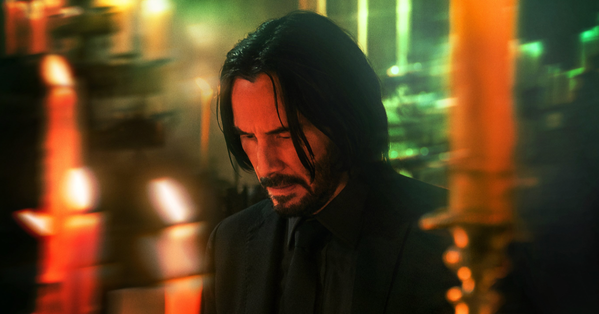 Keanu Reeves in John Wick Chapter Four