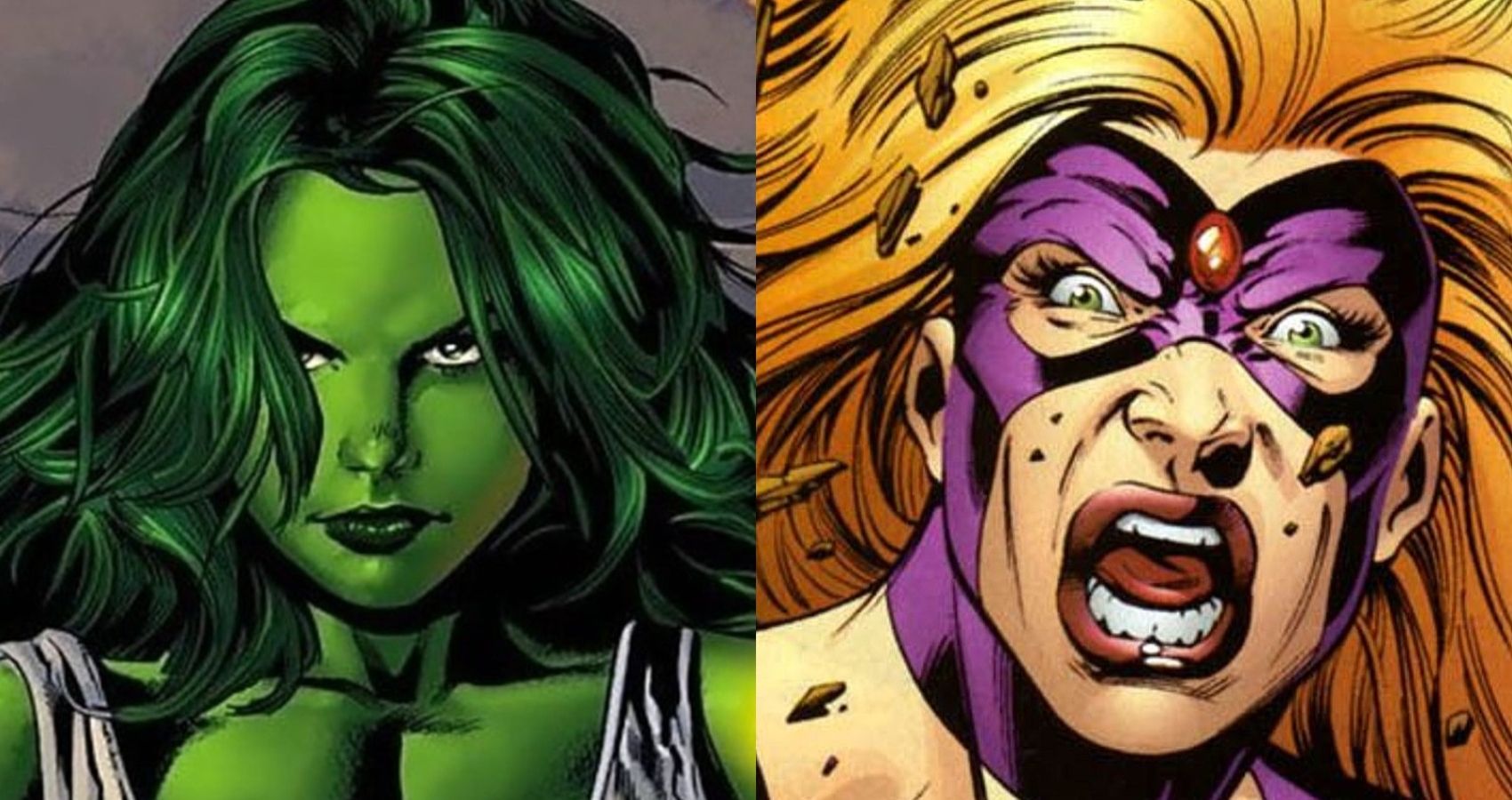 Женщина халк против. Титания Марвел. Титания Халк. She Hulk Титания. Титания против женщины Халк Марвел.