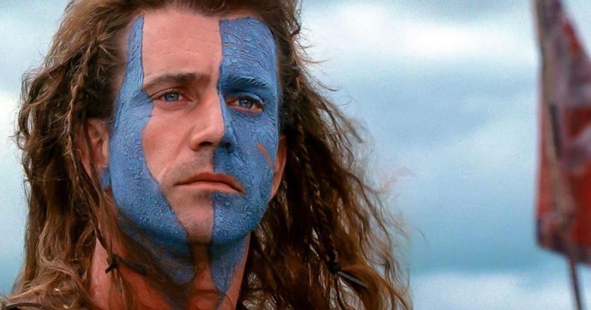 Mel Gibson in Braveheart