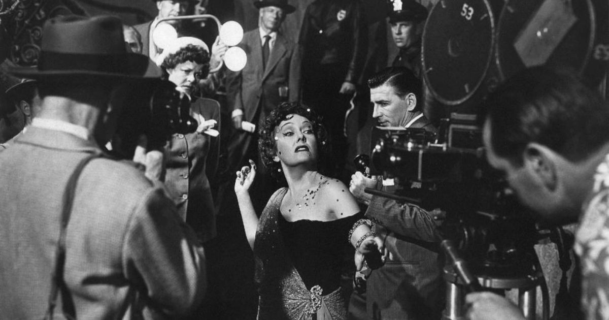 Norma Desmond's mental breakdown at the end of Sunset Boulevard
