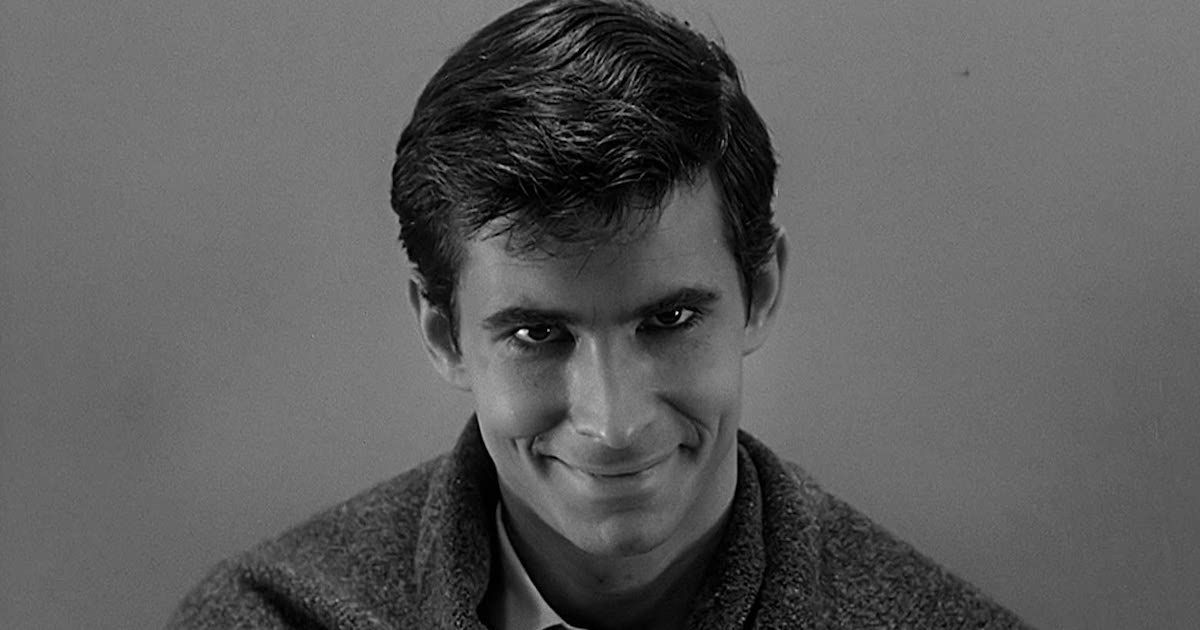 Anthony Perkins como Norman Bates Psicopata