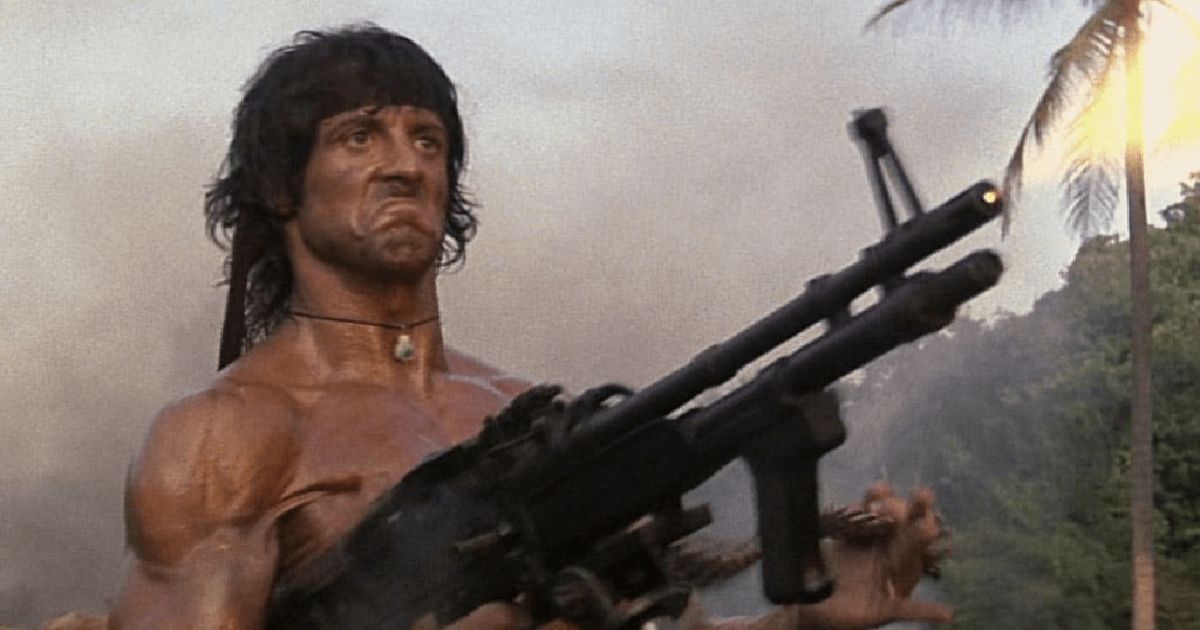 Sylvester Stallone in Rambo: First Blood Part II