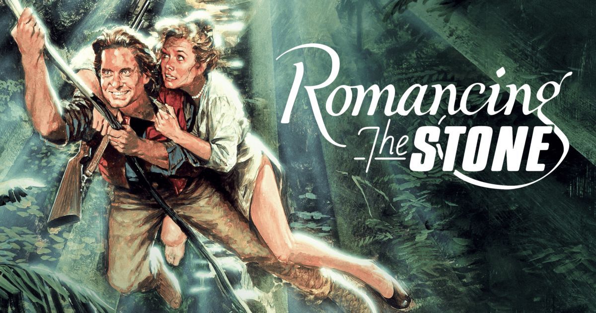 Romancing the Stone with Michael Douglas and Kathleen Turner