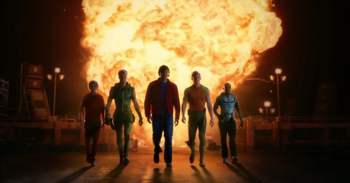 A aparição da Liga da Justiça em Smallville
