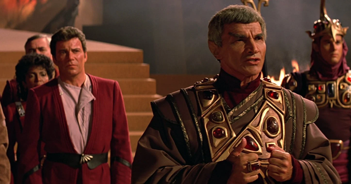 A scene from Star Trek III: The Search for Spock