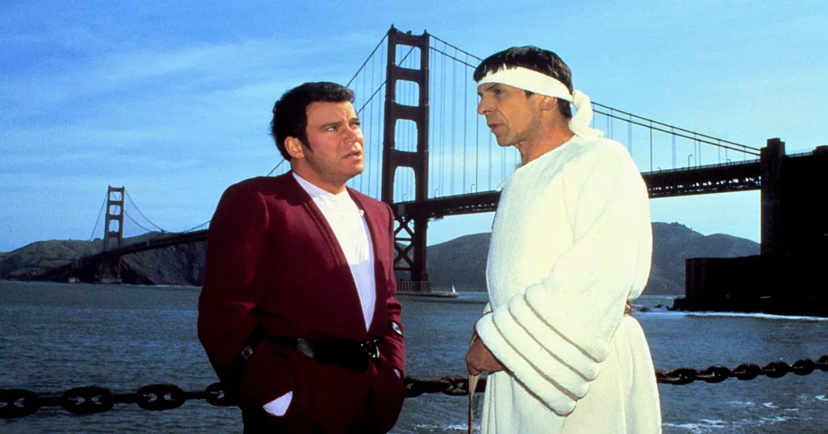 A scene from Star Trek IV: The Voyage Home
