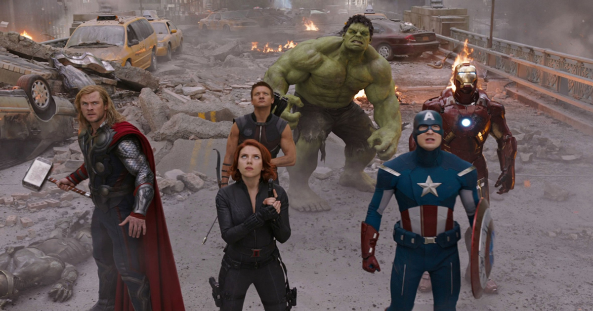 The Avengers รวมตัวกันในภาพยนตร์ปี 2012
