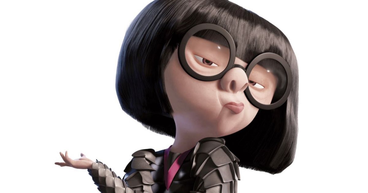The Incredibles character Edna Mode, based on Edith Head