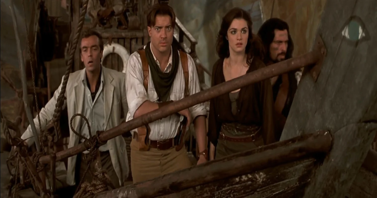 A scene from The Mummy Returns 2001