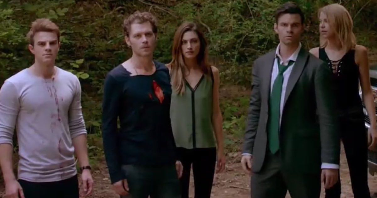 The Originals Kol, Klaus, Hayley, Elijah, and Freya
