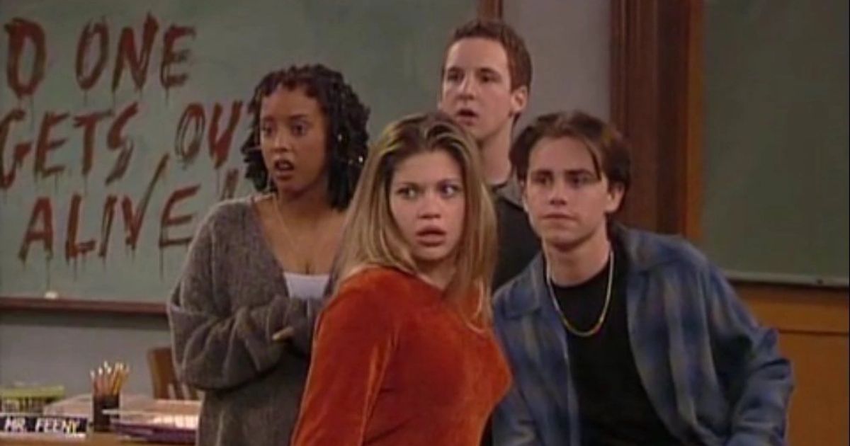 The cast of Boy Meets World in And Then There Was Shawn halloween episode