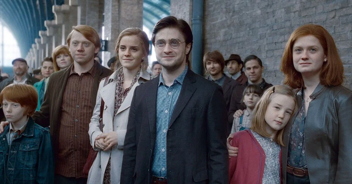 The cast of Harry Potter and the Deathly Hallows Part 2