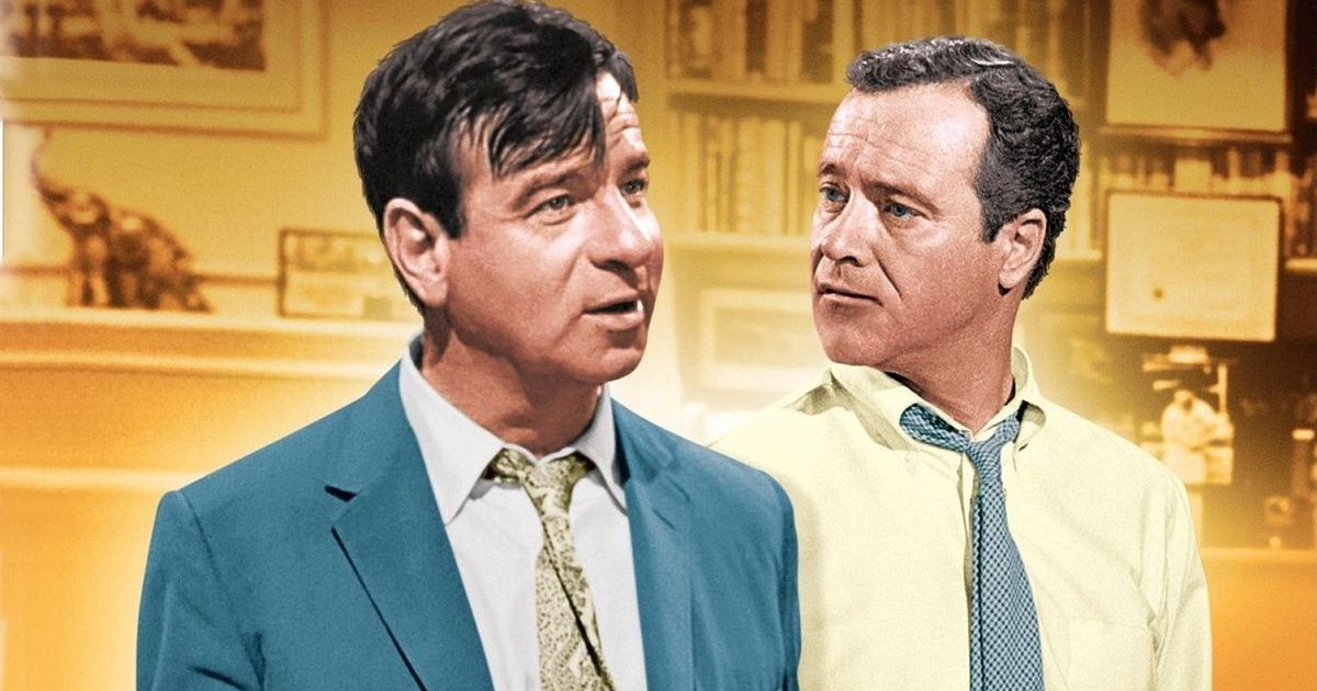 Walter Mathau and Jack Lemmon in The Odd Couple