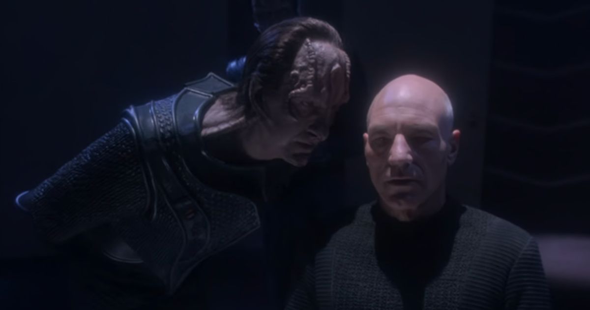 Gul Madred interrogates Picard