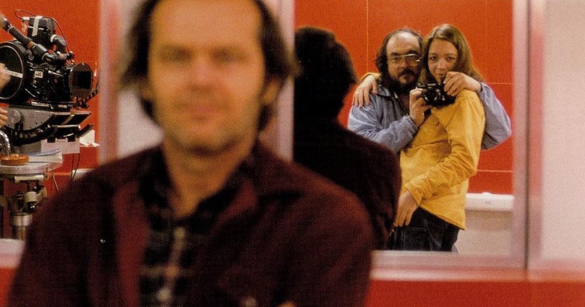 Stanley Kubrick making The Shining