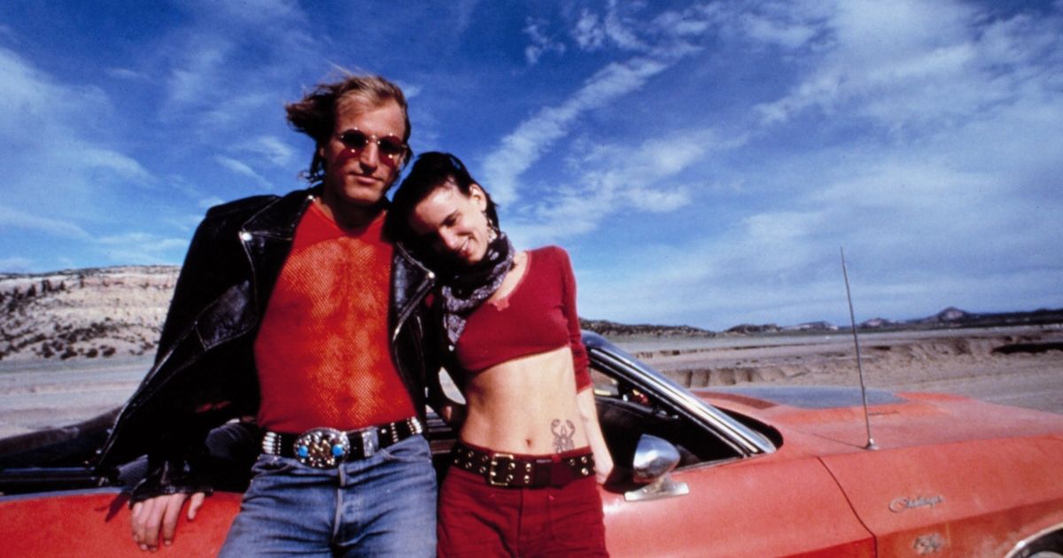 Harrelson and Lewis in Natural Born Killers