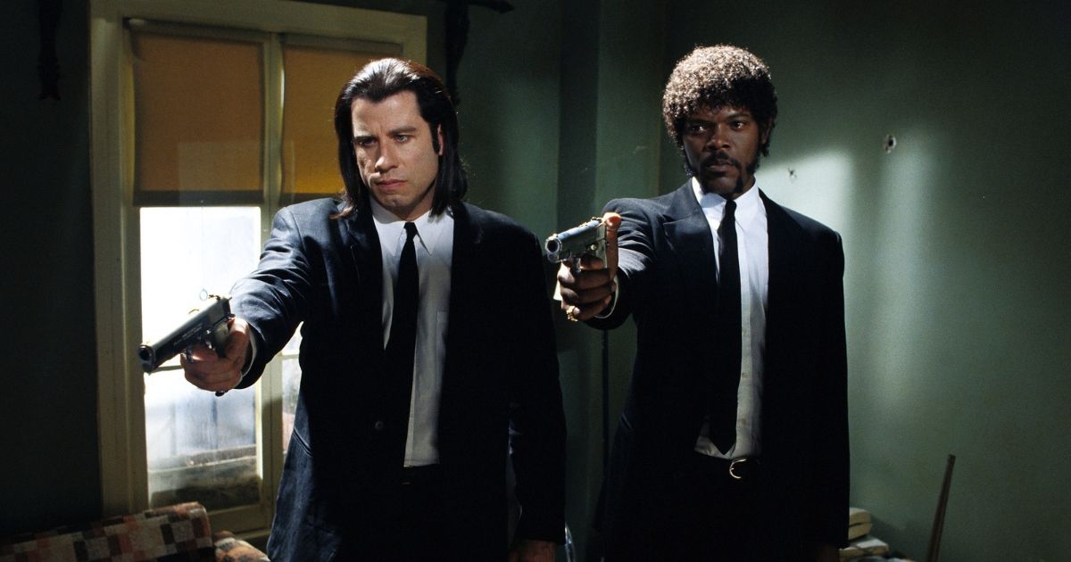 John Travolta และ Samuel L. Jackson ใน Pulp Fiction