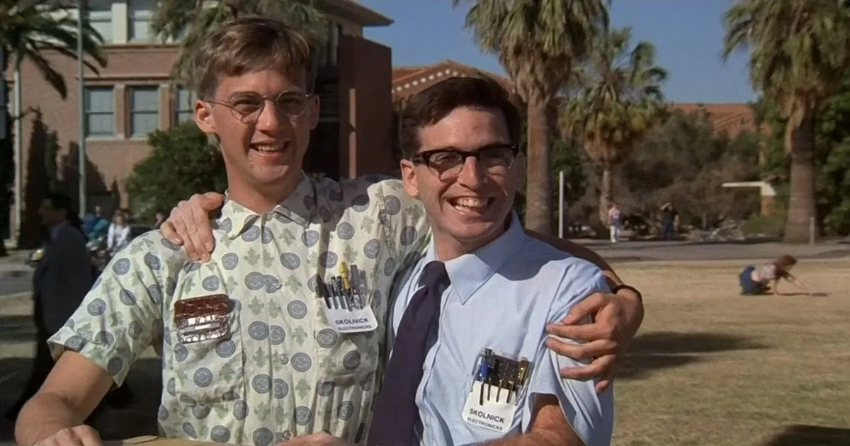 A scene from Revenge of the Nerds