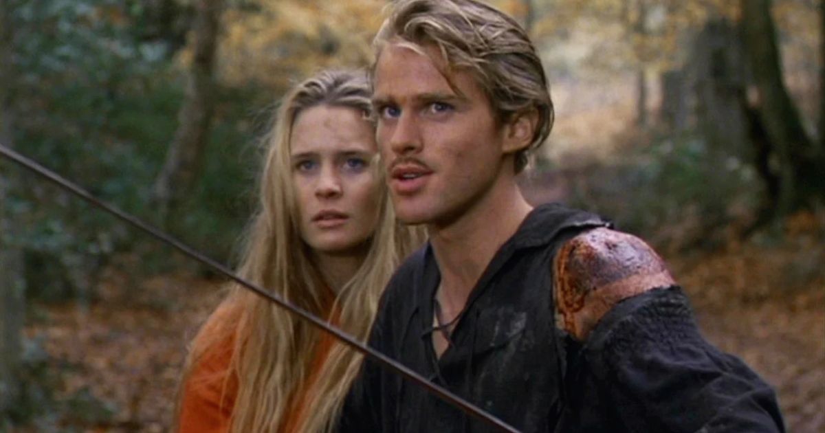  Cary Elwes and Robin Wright in The Princess Bride