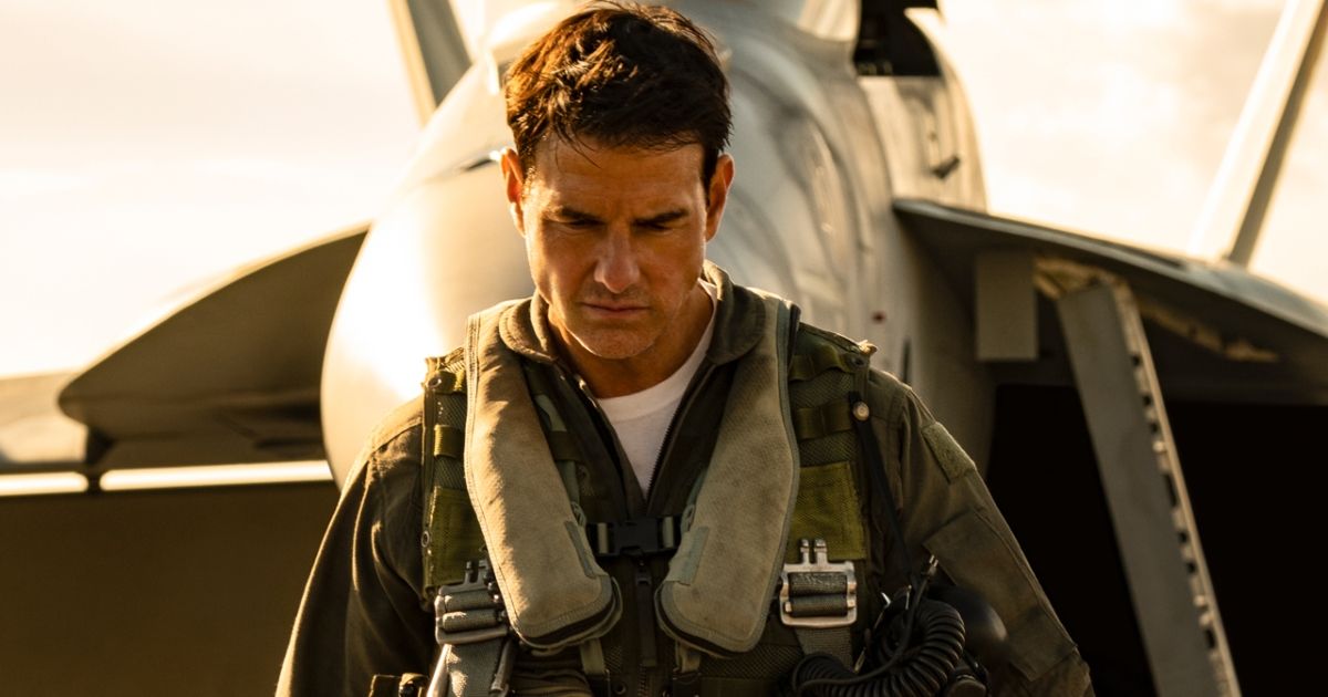 Tom Cruise in Top Gun Maverick