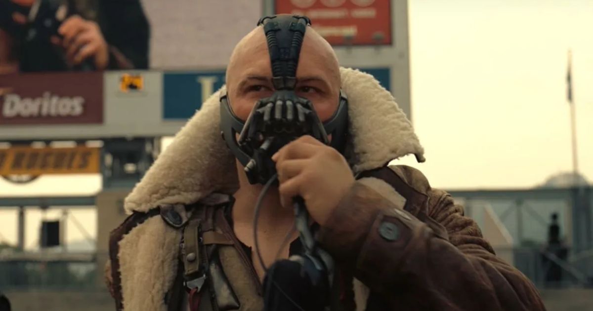 Tom Hardy doesn't sound like Bane in The Dark Knight Rises