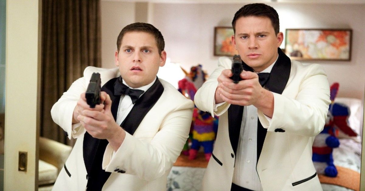 Jonah Hill and Channing Tatum in 21 jump street