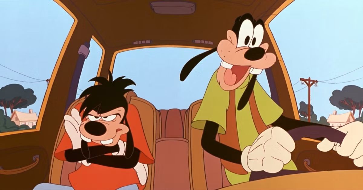 Max and Goofy take a trip