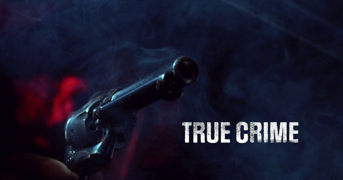 A gun shoots in The Thin Blue Line, one of the best true crime documentary movies of all time