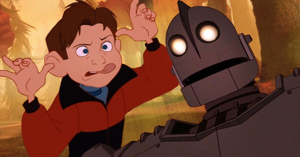 A scene from The Iron Giant.