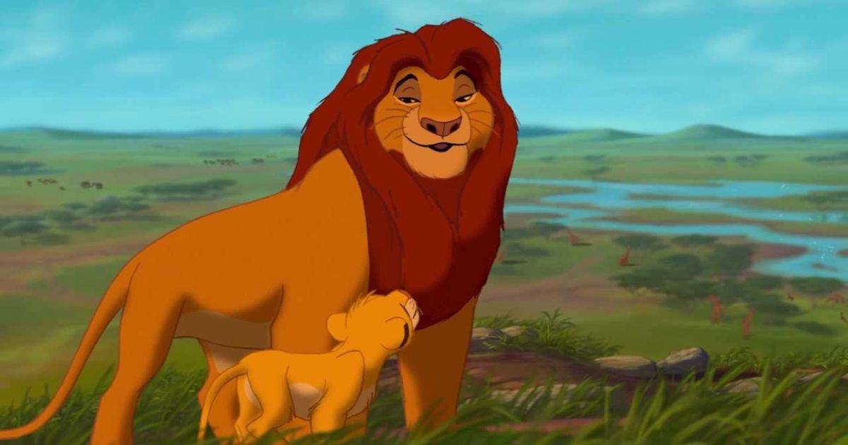 A scene from The Lion King