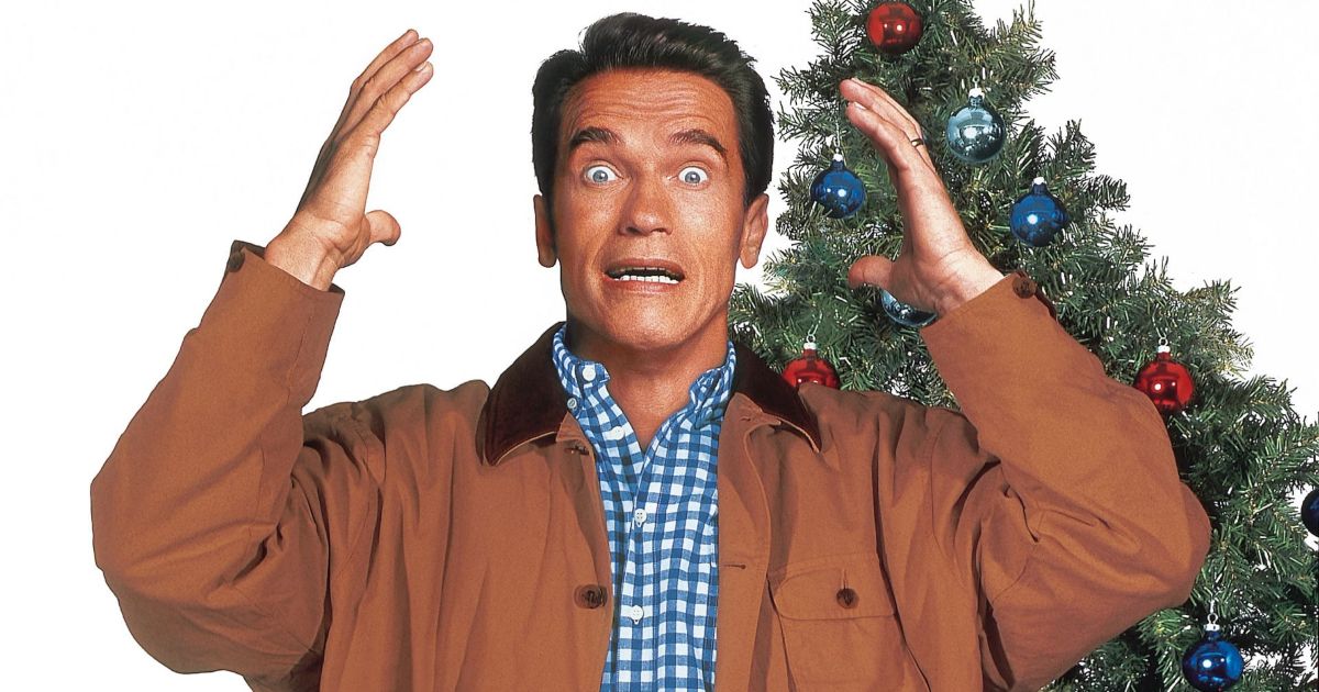 Arnold Schwarzenegger is bad at comedy in Jingle All the Way