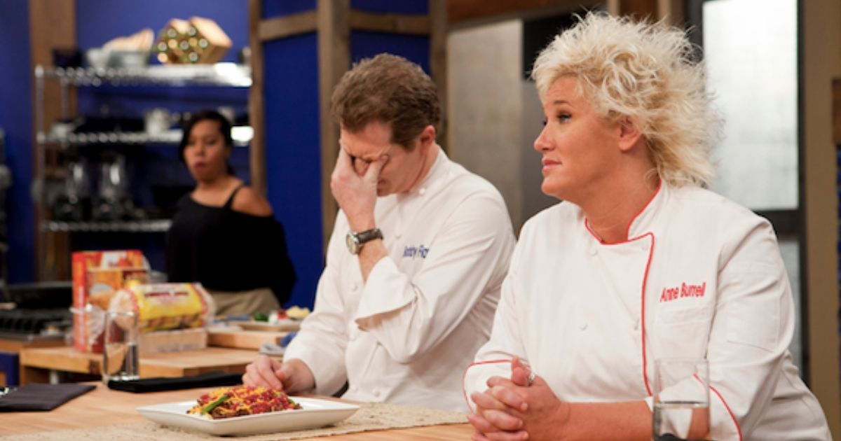 Bobby Flay and Anne Burrell on Worst Cooks in America