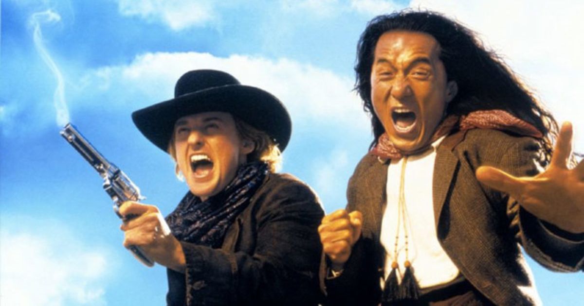 Chan and Wilson in Shanghai Noon.