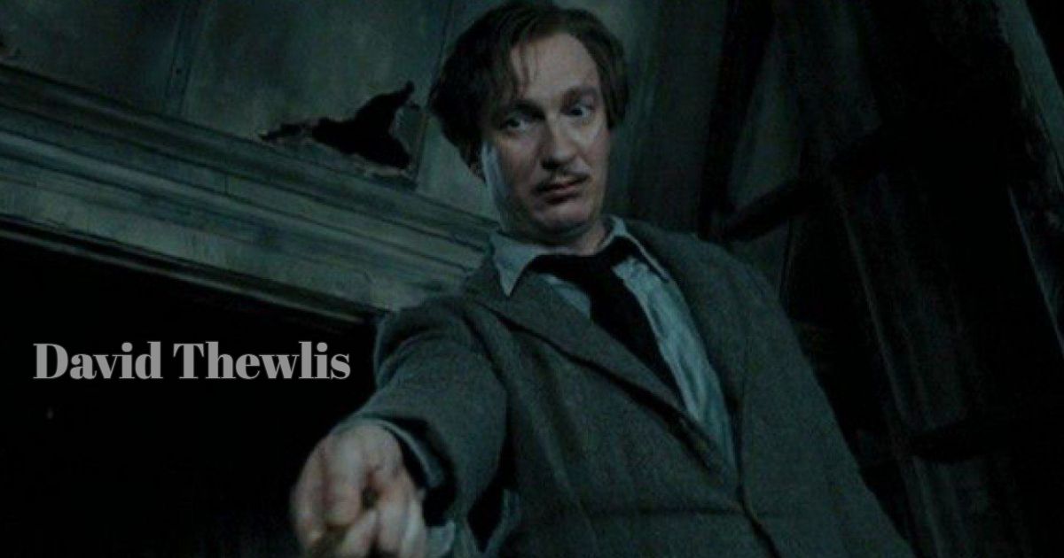 David Thewlis as Remus Lupin in Harry Potter movies 