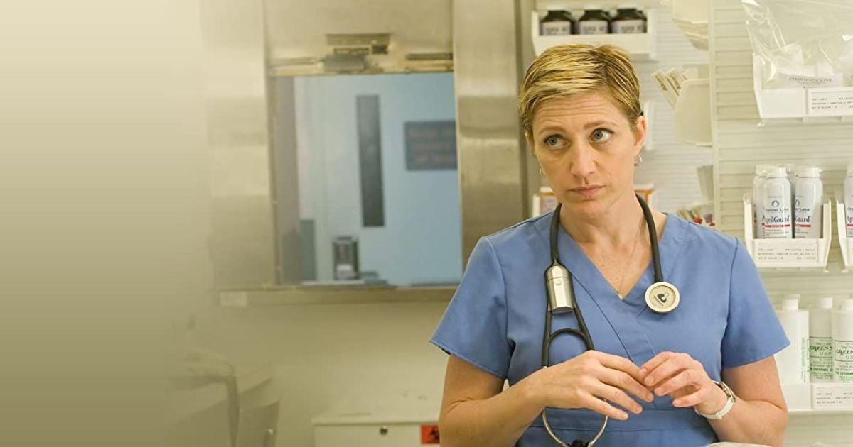 Edie Falco in Nurse Jackie