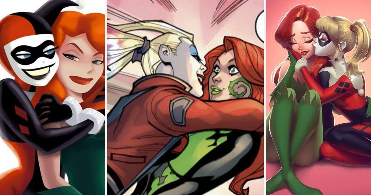 Harley Quinn and Poison Ivy relationship through DC comics and shows