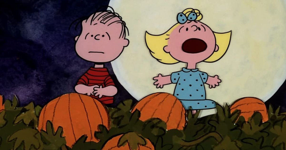 A scene from It's The Great Pumpkin, Charlie Brown