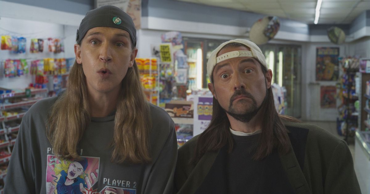 Jay and Silent Bob in the movie Clerks 3