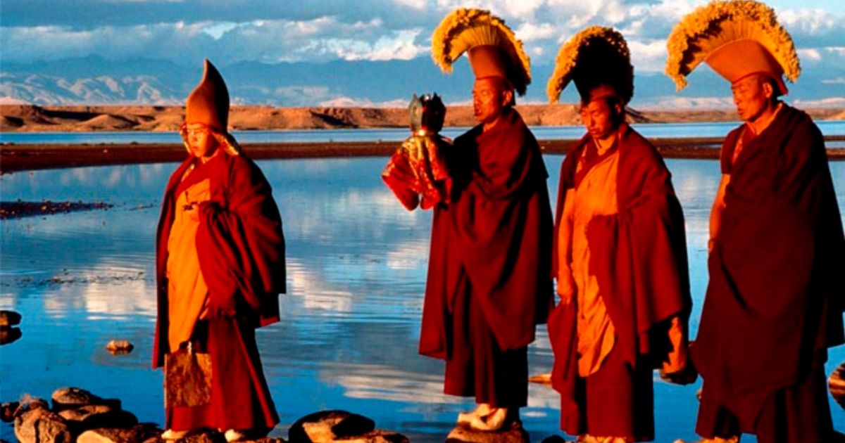 A scene from Martin Scorsese's Dalai Lama biopic, Kundun