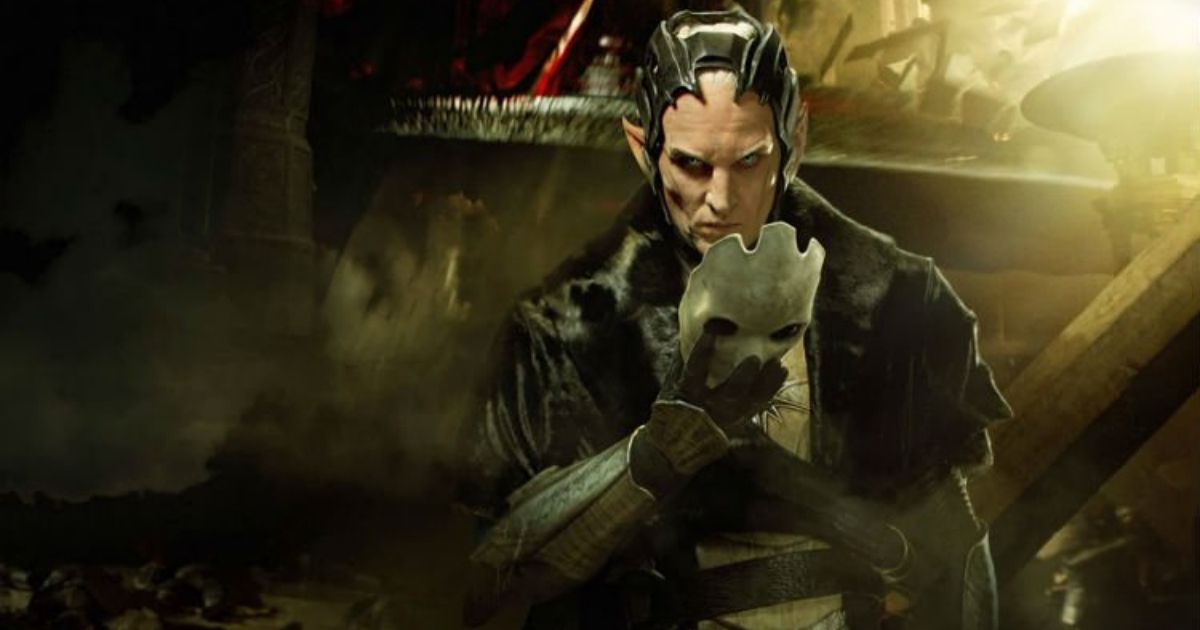 Malekith played by Christopher Eccleston