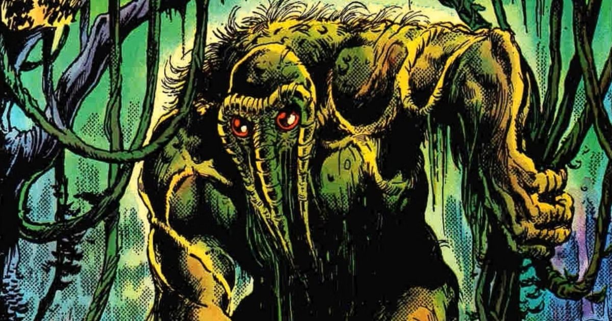 Man-Thing in Marvel Comics from the 70s