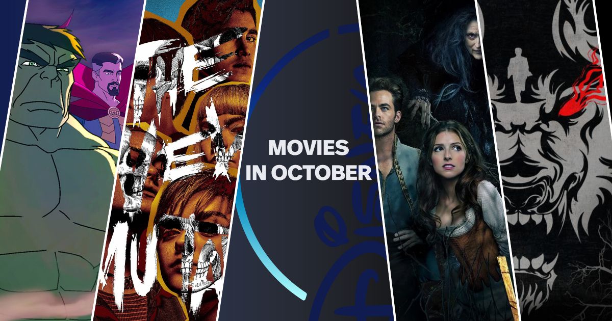 Movies Coming to Disney+ in October 