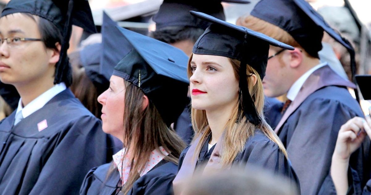 Emma Watson's graduation